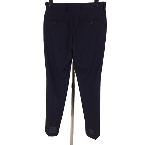 J. Crew Ludlow Slim Fit Traveler Suit Pant Size 28 S Mens Navy Italian Wool $250 - Picture 5 of 9